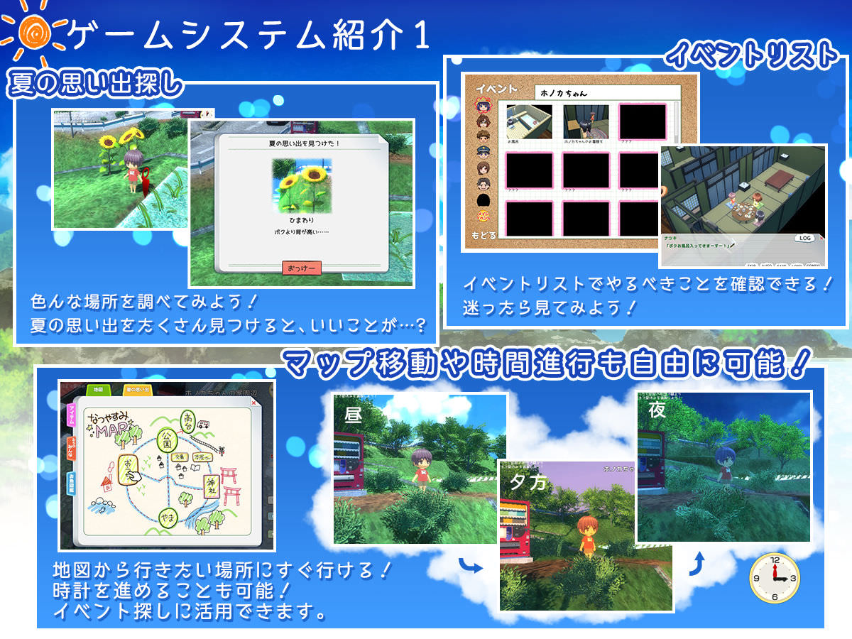 ゲームシステムの紹介